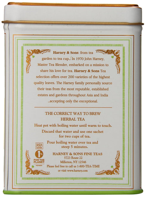 Harney and Sons Peppermint Tea, 20 Sachets 1.2 oz...