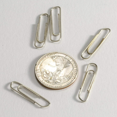 Officemate Small #3 Size Paper Clips, Silver, 200 in Pack (97219)...