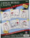 Design Works Crafts Christmas Cats Cross Stitch Ornament Kit, 3-1/2" x 3-1/2"...