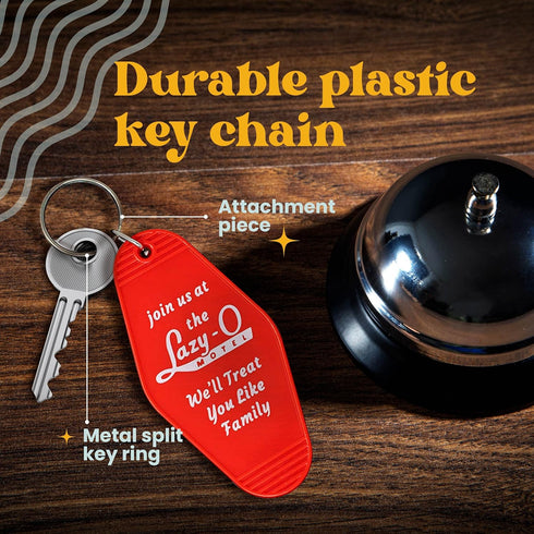 Chillkat Vintage Hotel Motel Keychain...