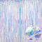 KatchOn, Neon Iridescent Streamers - Pack of 2 | Iridescent Party Decorations | Mermaid Birthday Decorations | Fringe Backdrop for Anniversary, En...