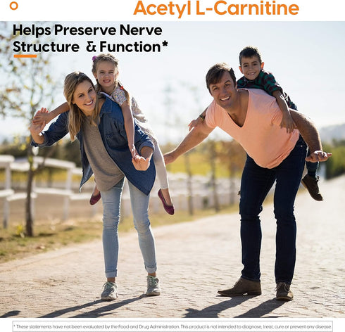Doctor's Best Acetyl L-Carnitine, Help Boost Energy Production, Support Memory/Focus, Mood, Non-GMO, Vegan, Gluten Free...