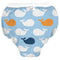 Kushies Baby Waterproof Training Pant (33-38 Pounds), Blue Whales, Large...