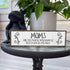 Moms Are The People Who Know Us Best & Love Us The Most - Metal Wood Sign – Cute Rustic Wall Decor Art - Modern Home Décor - Farmhouse Decorations...