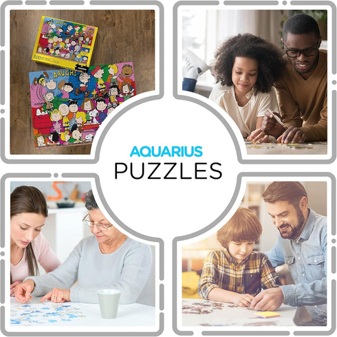 Aquarius Peanuts Gang Jigsaw Puzzle (500 Pieces), Collectibles, Glare Free, Games, 14 x 19 Inches...