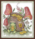 Aiorkeng Cross Stitch Kits Stamped Full Range of Embroidery Starter Kits for Beginners DIY 11CT 3 Strands-Printed Kits Frog's Treasure 28×34cm...