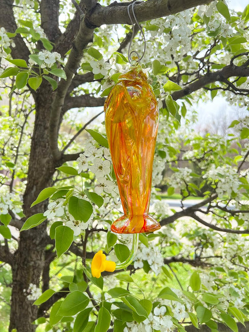 National Artcraft® RED Floral-Style Hummingbird Feeder Tubes - Make Your Own Hummingbird Feeder (Pkg/3)...
