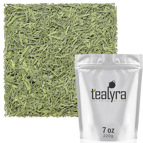 Tealyra - Japanese Iri Sencha - Blend Of Matcha Powder and Sencha Green Tea - Loose Leaf Tea - Caffeine Medium - High Antioxidants - 220g (8-ounce...