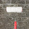 8'' Patterned Paint Roller for Wall Decoration Classic Brick Embossing Texture Rubber Roller Decorative Household DIY Paint Art Tool for Wall Deco...