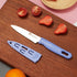 4 Pieces Kitchen Knife Set Stainless Steel Blade, Paring knife for Fruit and Vegetable with Matching Covers Colorful Combo Lovely Pink Color Gift ...