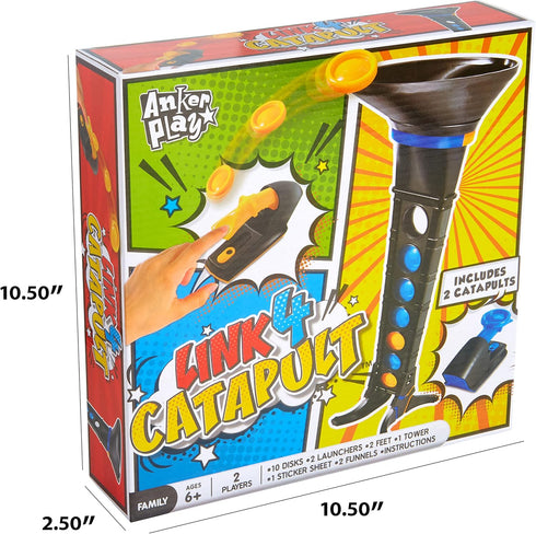Kids Board Game Playsets - Link 4 Catapult - 4 in a Row Toy - Sold Individually...