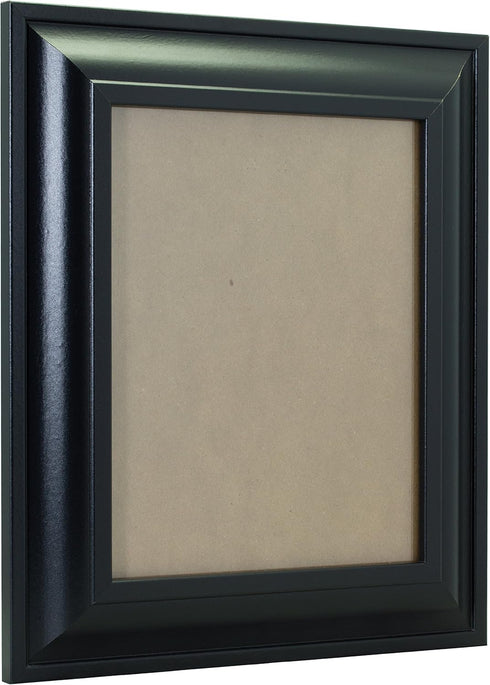 Craig Frames 21834700BK 5 by 7-Inch Picture Frame, Smooth Wrap Finish, 2-Inch Wide, Black...