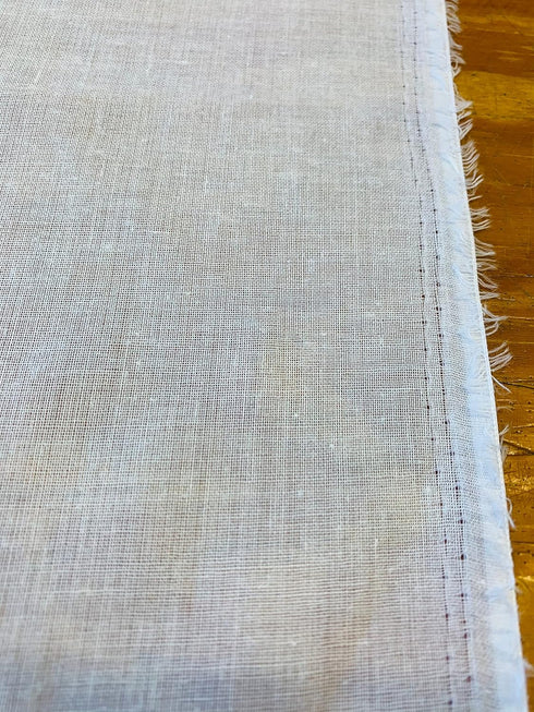 PLANTIONAL Woven Cotton Iron-On Fusible Interfacing: 44 inch X 2 Yards White Lightweight 100% Cotton Single-Sided Interfacing for t-shirt Blouses ...