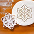 Set of 2 Snowflake cookie cutters (Style 1 and 2), 2 pieces - Bakerlogy...