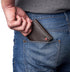 Alpine Swiss Leon Mens RFID Blocking Trifold Wallet Smooth Leather Comes in Gift Box Brown...