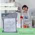 Enoch Bamboo Charcoal Air Purifying Bags (4 Packs) Activated Odor Moisture Absorber, Natural Air Freshener. Air Deodorizer Dehumidifier Bags for H...