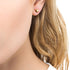 Lifetime Jewelry Heart Stud Earrings 24k Gold Plated - Safe for Sensitive Ears - Women or Men...