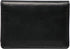 Leather Wallets for Men and Women Small Travel Bifold Card Holder Full Grain Black Nappa Leather...