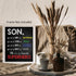 Posterizer 1 pcs-Son You Are My Favorite Superhero-Movie & Cinema Art-Typography Art-decor for Boys, Teens Bedroom- UNFRAMED Wall Art...