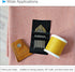 CoCud Leather Thimble Finger Protector, 0.63" Dia Metal Disc with Dimpled Surface Leather Coin Thimble Pad Thimble Cover - (Applications: for Knit...
