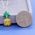 Uloveido Cute Pineapple Jewelry Set CZ Stone Fruit Necklace and Earrings PT001...