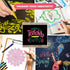 Liquid Chalk Markers Erasable for Chalkboard, Blackboard, Whiteboard, Signs, Windows, Mirror, Glass, Bistro - Dry Erase Markers, Chalk Paint Marke...