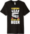 Camping gear bacon and beer Premium T-Shirt...