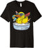 Bath Tub Watermelon Duckling Cool Sunglasses Rubber Duck Premium T-Shirt...