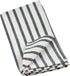 Saro Lifestyle Striped Design Cotton Table Napkin (Set of 4), 20", Navy Blue...