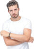Jstyle Mens Vintage Leather Wrist Band Brown Rope Bracelet Bangle...