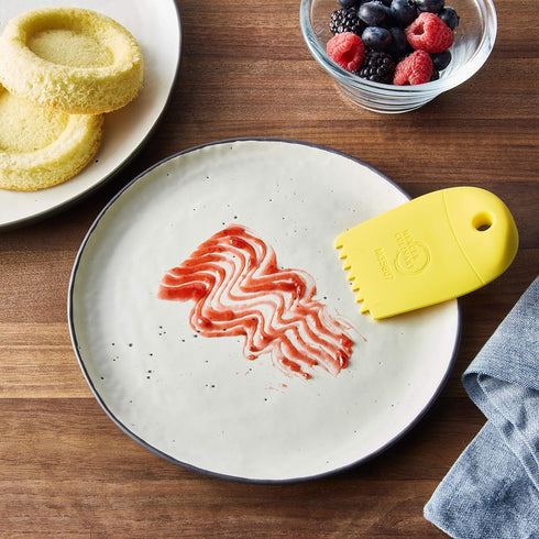 Mercer Culinary Silicone Saw Tooth Plating Wedge...