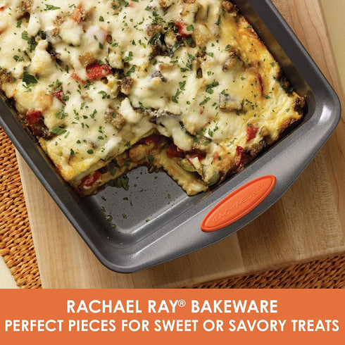 Rachael Ray Yum-O Nonstick Bakeware Cake Pan, 9" x 13"...