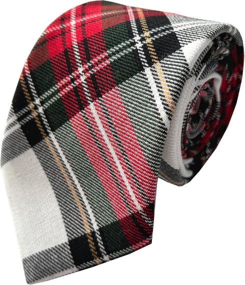 Men's Dress Stewart Scottish Tartan Neck Tie...
