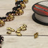 The Beadsmith S-Lon Fire – Braided and Fused Bead Thread – 6lb. Test, 006”/.15mm Diameter, 125 Yard Spool, Crystal Clear Color – Super Strong Stri...