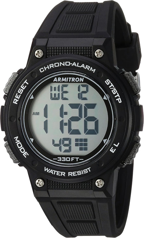 Armitron Sport Women's Digital Chronograph Resin Strap Watch...