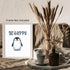 Posterizer 1 pcs-Be happy-cute penguin quote-Kids Room Art-Motivational & Inspirational Art-Gift for Daughter, Son, Kids-decor for nursery toddler...