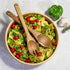 Acacia Wood Salad Serving Set, Salad Serving Spoons for Serving and Tossing, Salad Spoon and Fork Serving Set...