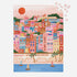 Galison French Riviera – 1000 Piece Puzzle Fun and Challenging Activity with Bright and Bold Artwork of French Architecture by The Sea for Adults ...