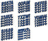 STIFFIE Whipline Blue/Black 3" Boat & PWC Registration Decals • Numbers Letters Stickers...