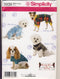 Simplicity 3939 Sewing Pattern Use to Make Dog Clothes in Three Sizes - Woofy Wear by Wendy...