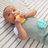 Infantino Teethimal Pop Pals - Elephant & Lion Sensory Popper Toy with Soothing Teething Textures for Infants & Toddlers, 6M+...