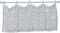 Heritage Lace White Medallion Crochet Envy 45" Wide X 16" Drop Valance...