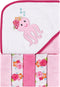 Luvable Friends Unisex Baby Hooded Towel with Five Washcloths, Tropical Octopus, One Size...