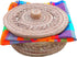 Authentic Mexican Tortilla Warmer Basket - Pine Needle Handwoven with Handloomed Cloth (Natural 7" w cloth)...