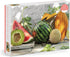 Galison Melons from The Vine – Bella Karragiannidis 1000 Piece Puzzle Featuring A Mediterranean Still Life of Summer Melons...