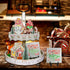 Diamond Painting Tiered Tray Decor Set 9Pcs Vacation Candy Gnome Diamond Art Tiered Tray Decoration Wooden Signs Gingerbread Decor for Xmas Farmho...