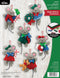 Bucilla 89288E Felt Applique Christmas Ornament Kit, Night Before Christmas, Set of 6...