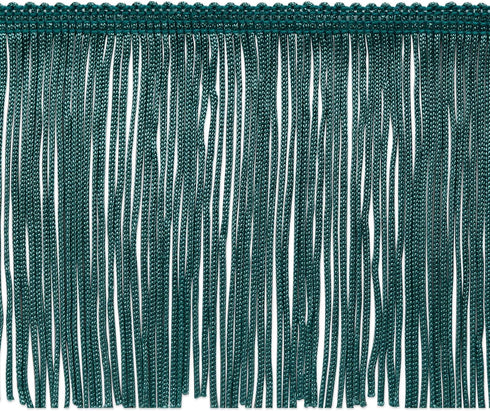 Trims By The Yard 4" Chainette Fringe Trim, Polyester-Made Decorative Fringe Trim, Versatile Fringes for Costumes, Uniforms, Home Decor, and Party...