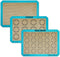 GUYDREMAT 3PCs Half Sheet Silicone Baking Mat Set with Measurements for Cookies and Macaron Baking - Reusable Premium Food Grade Silicone Cookie S...