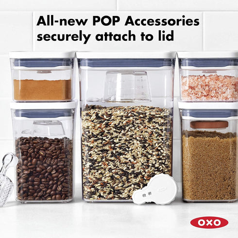 OXO Good Grips POP Container, 1.2 Qt - Rectangle - Pasta, Transparent...